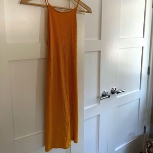 Yellow Cotton Summer Dress